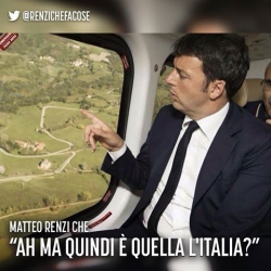 Renzi attacca l'Europa? Il trucco c'è. E si vede.