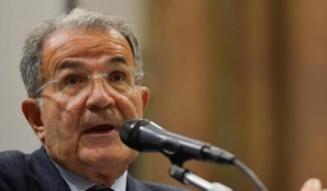 Il 'fratello' Romano Prodi, globalizzatore in grembiulino